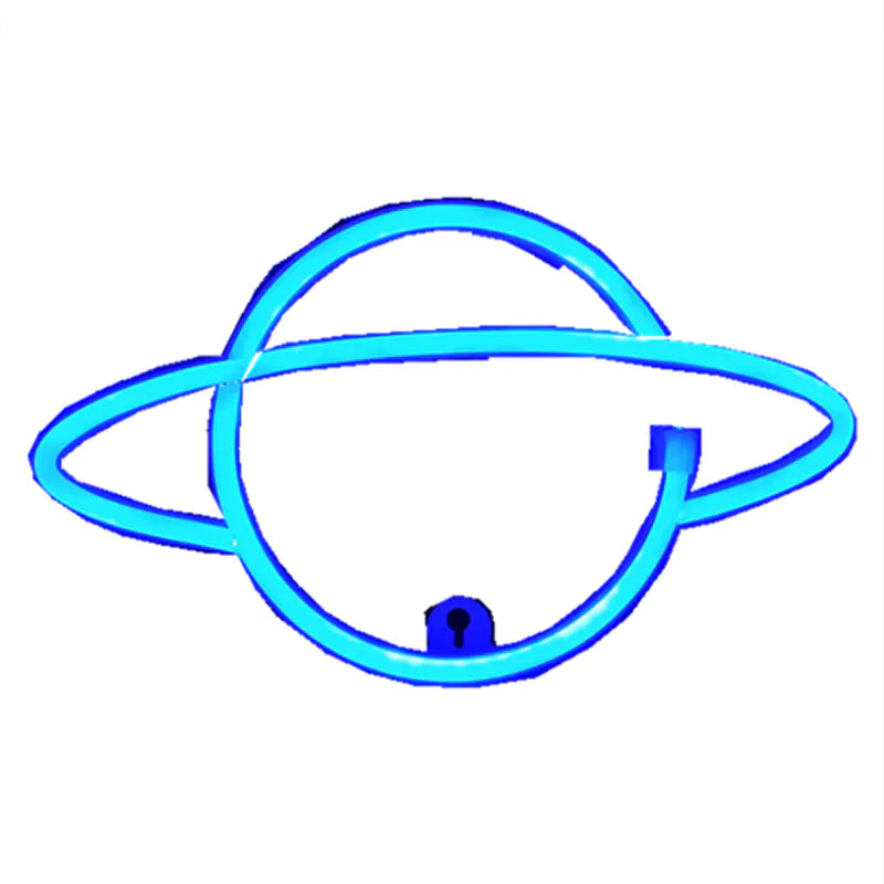 Neon Planet LED Alien Light for Room or Bar Decor